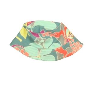 Tea Girls Aqua | Pink Sun Hat size: 6-12 Months
